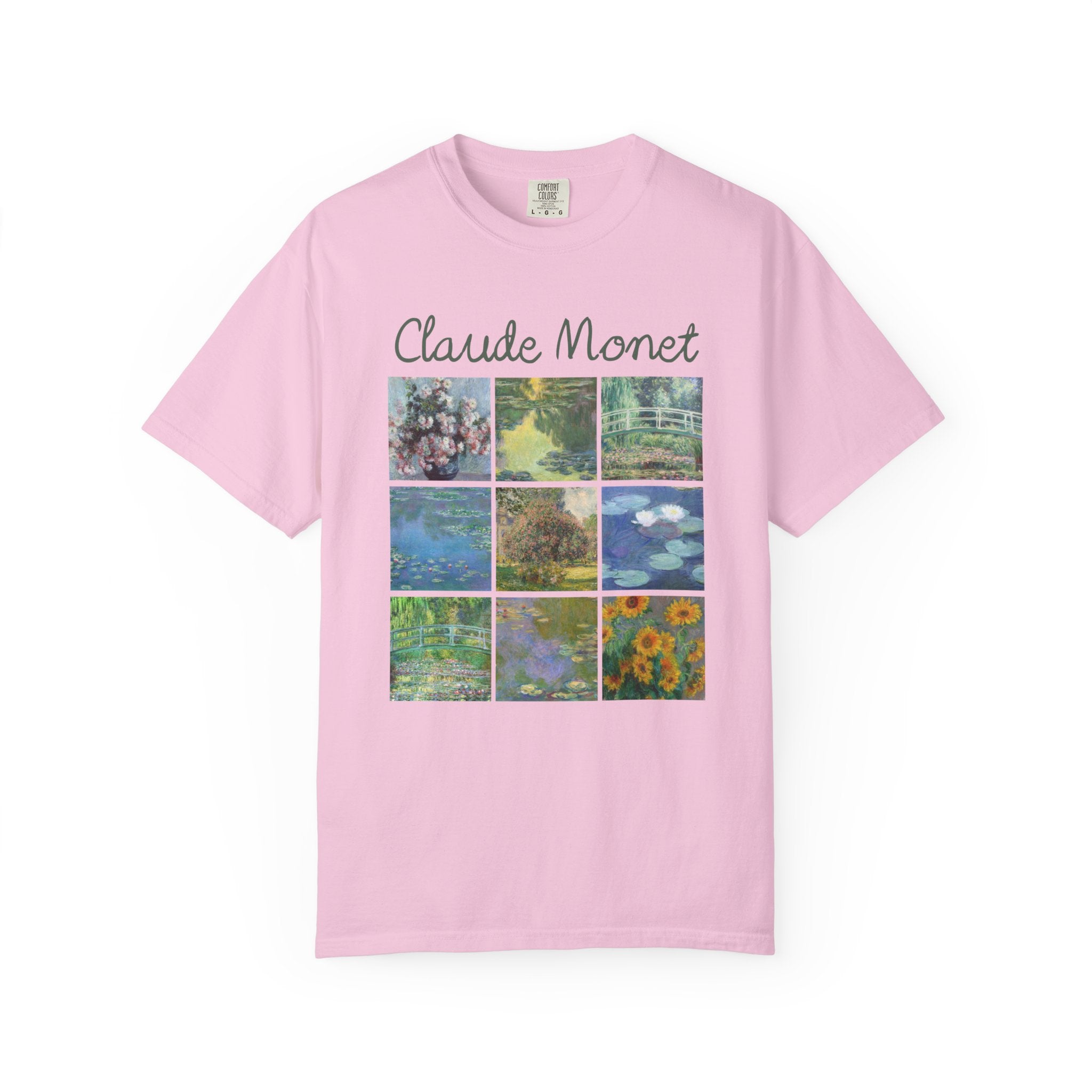 Cute Claude Monet Tee Shirt, Art Historian or Friend Who Loves Art, French History Professor or Artist, 19th Century Impressionist Artist - Opal and June