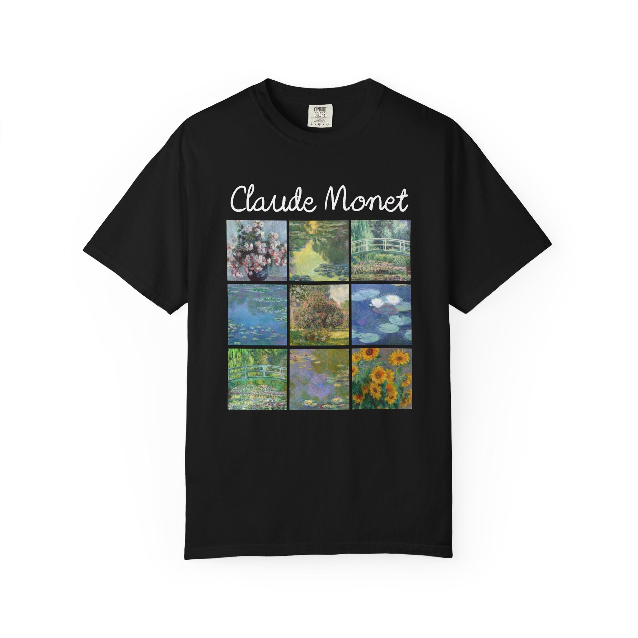 Cute Claude Monet Tee Shirt, Art Historian or Friend Who Loves Art, French History Professor or Artist, 19th Century Impressionist Artist - Opal and June