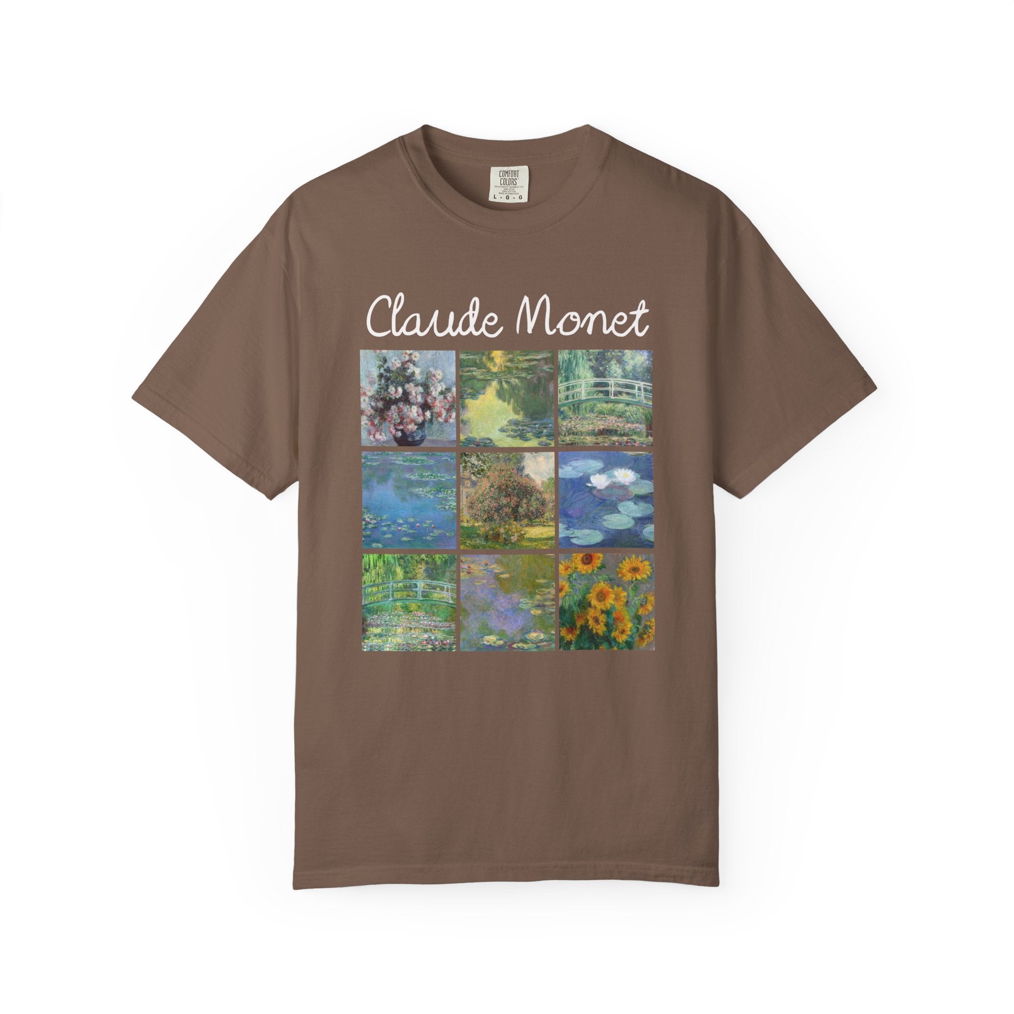 Cute Claude Monet Tee Shirt, Art Historian or Friend Who Loves Art, French History Professor or Artist, 19th Century Impressionist Artist - Opal and June