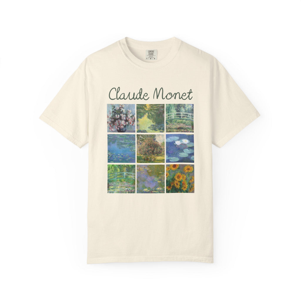 Cute Claude Monet Tee Shirt, Art Historian or Friend Who Loves Art, French History Professor or Artist, 19th Century Impressionist Artist - Opal and June