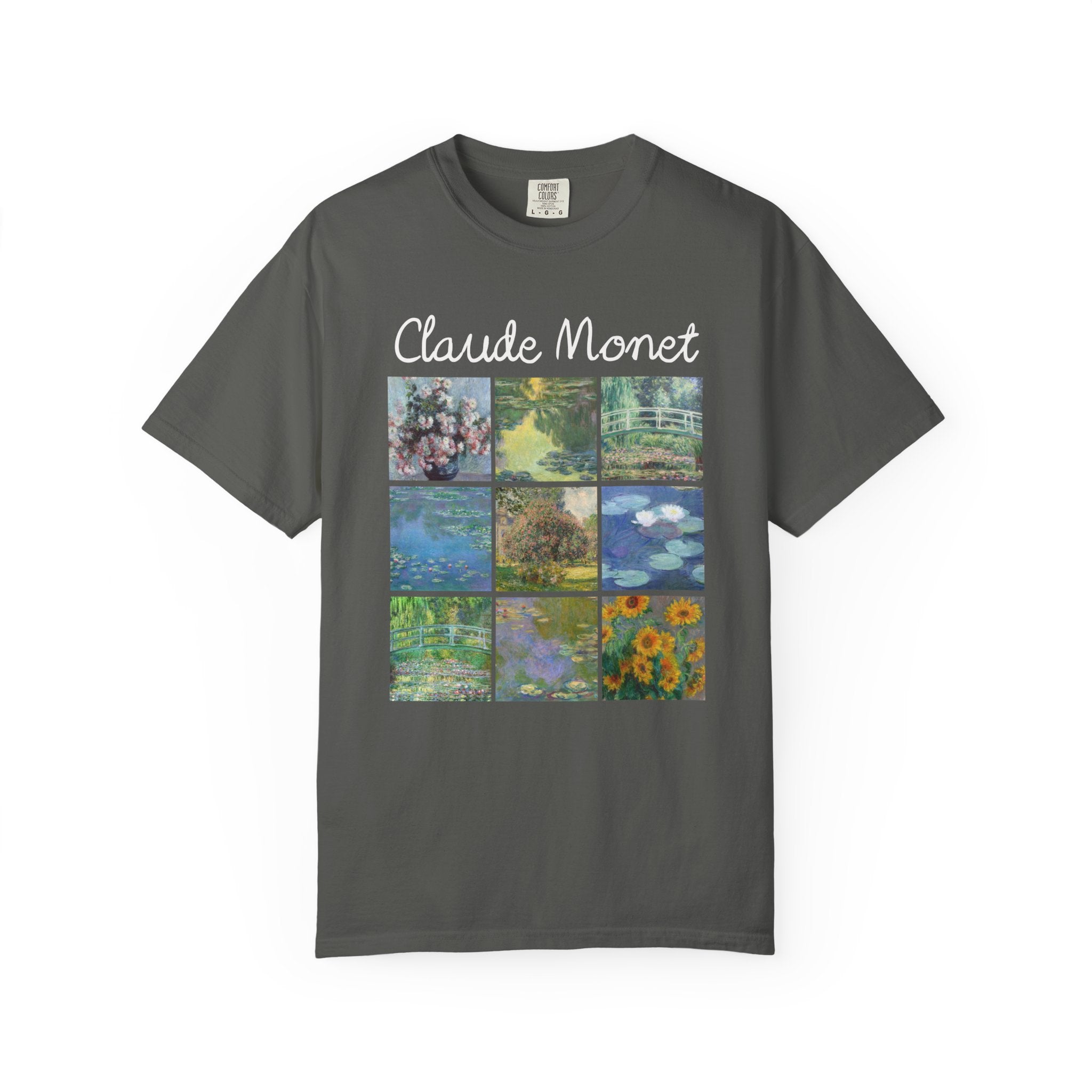 Cute Claude Monet Tee Shirt, Art Historian or Friend Who Loves Art, French History Professor or Artist, 19th Century Impressionist Artist - Opal and June