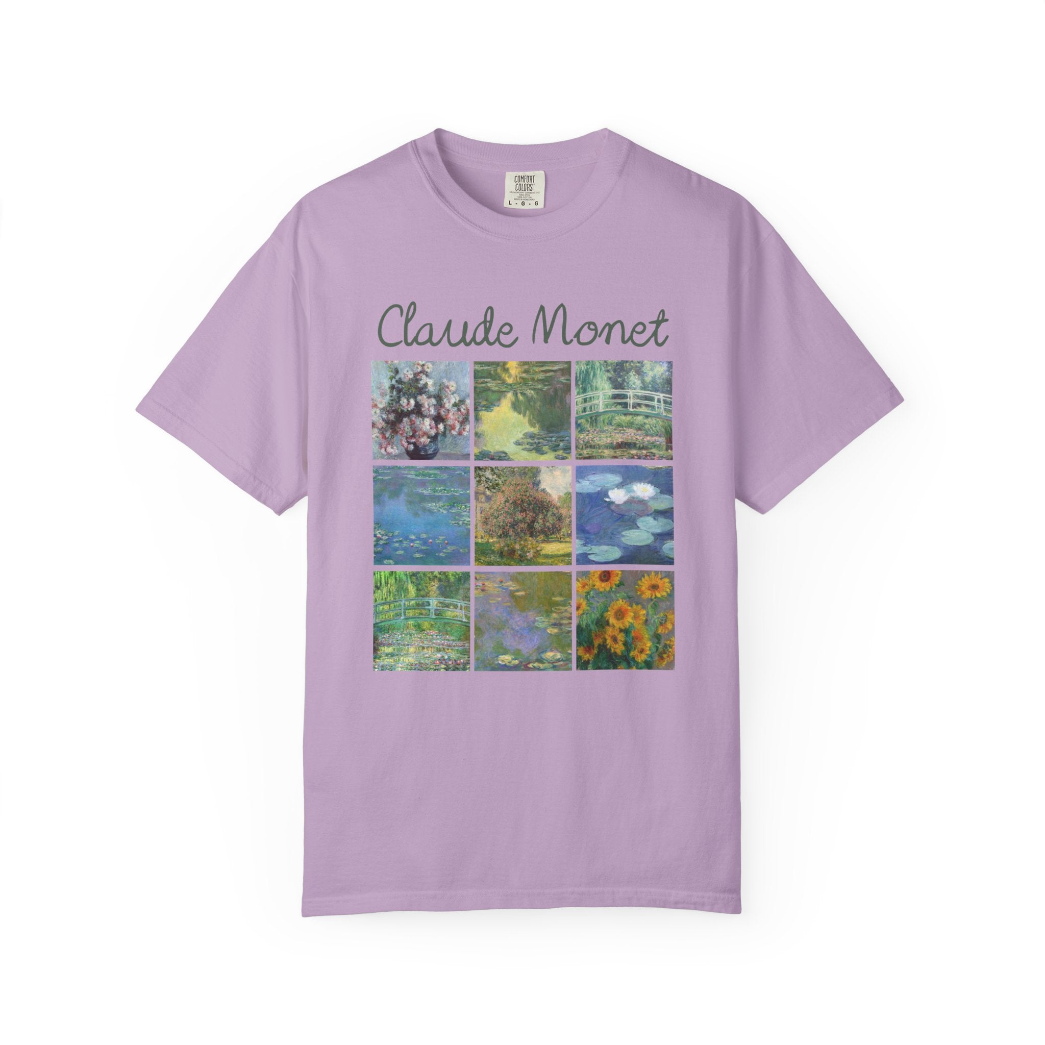 Cute Claude Monet Tee Shirt, Art Historian or Friend Who Loves Art, French History Professor or Artist, 19th Century Impressionist Artist - Opal and June