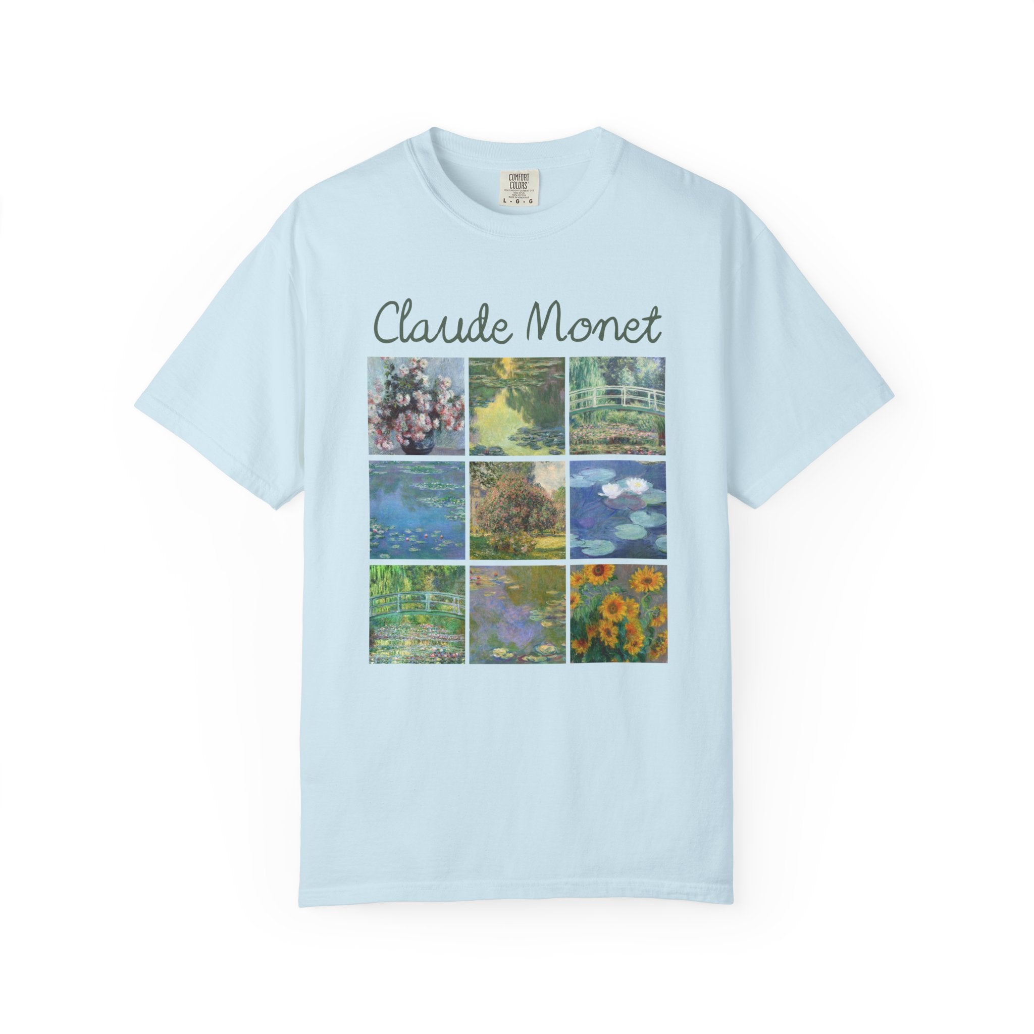 Cute Claude Monet Tee Shirt, Art Historian or Friend Who Loves Art, French History Professor or Artist, 19th Century Impressionist Artist - Opal and June