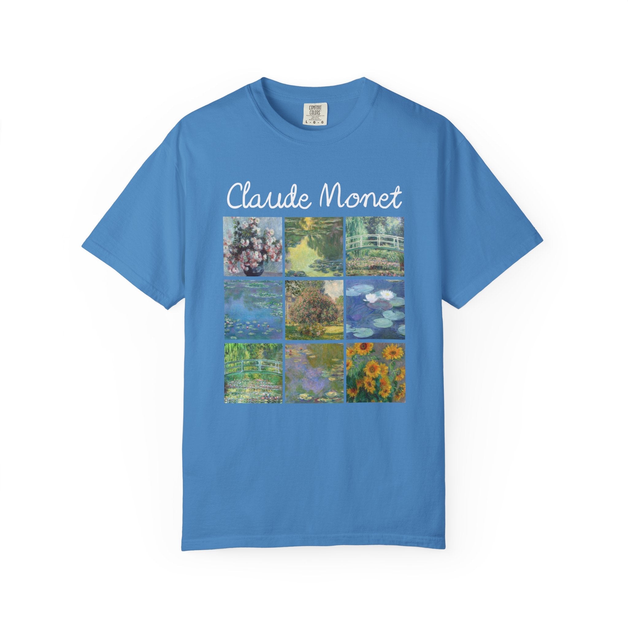 Cute Claude Monet Tee Shirt, Art Historian or Friend Who Loves Art, French History Professor or Artist, 19th Century Impressionist Artist - Opal and June