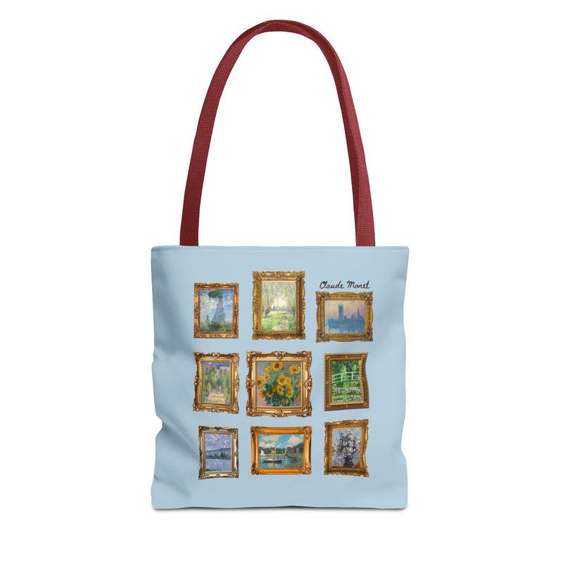 Cute Claude Monet Tote Bag for Art Historian or Friend Who Loves Art - Opal and June