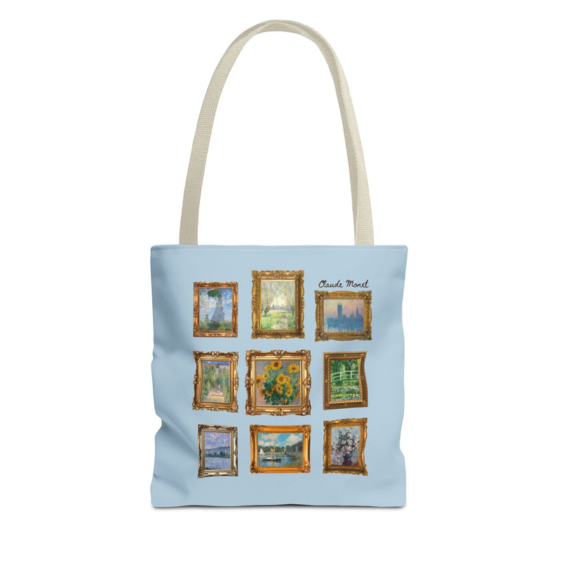 Cute Claude Monet Tote Bag for Art Historian or Friend Who Loves Art - Opal and June