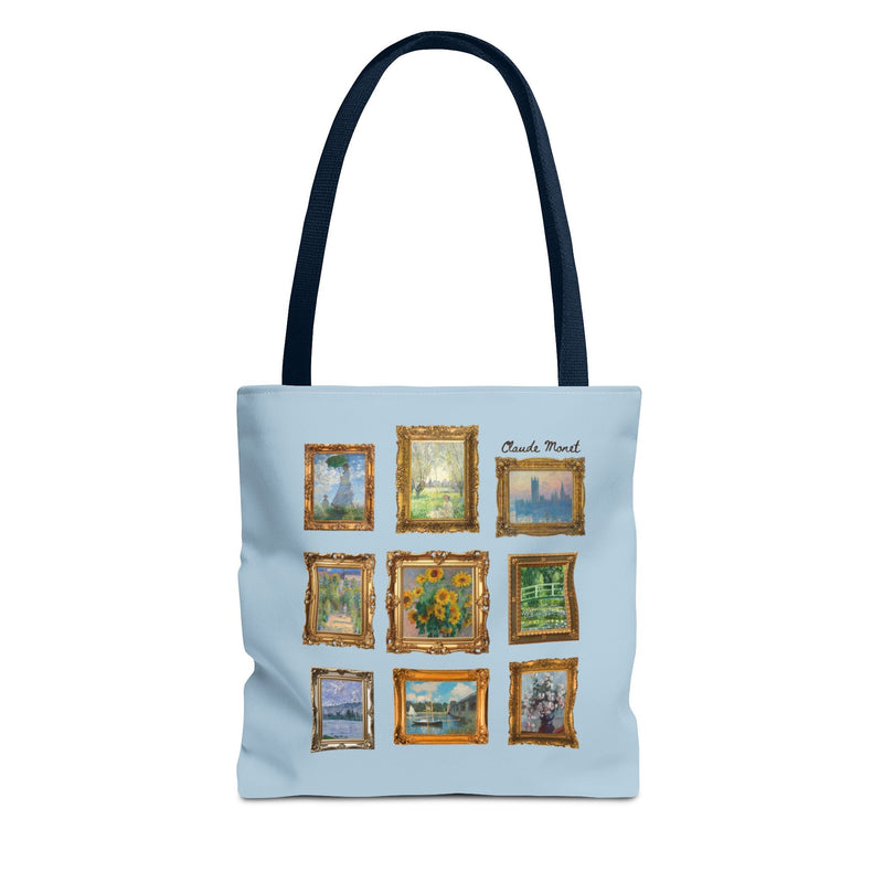 Cute Claude Monet Tote Bag for Art Historian or Friend Who Loves Art - Opal and June