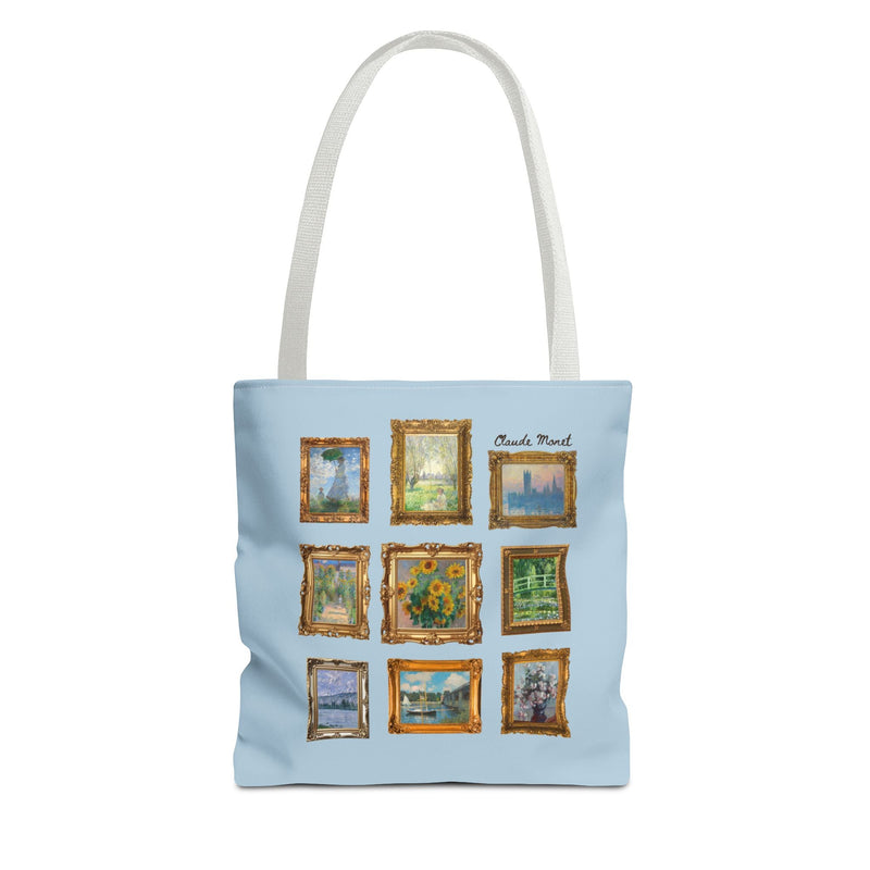 Cute Claude Monet Tote Bag for Art Historian or Friend Who Loves Art - Opal and June