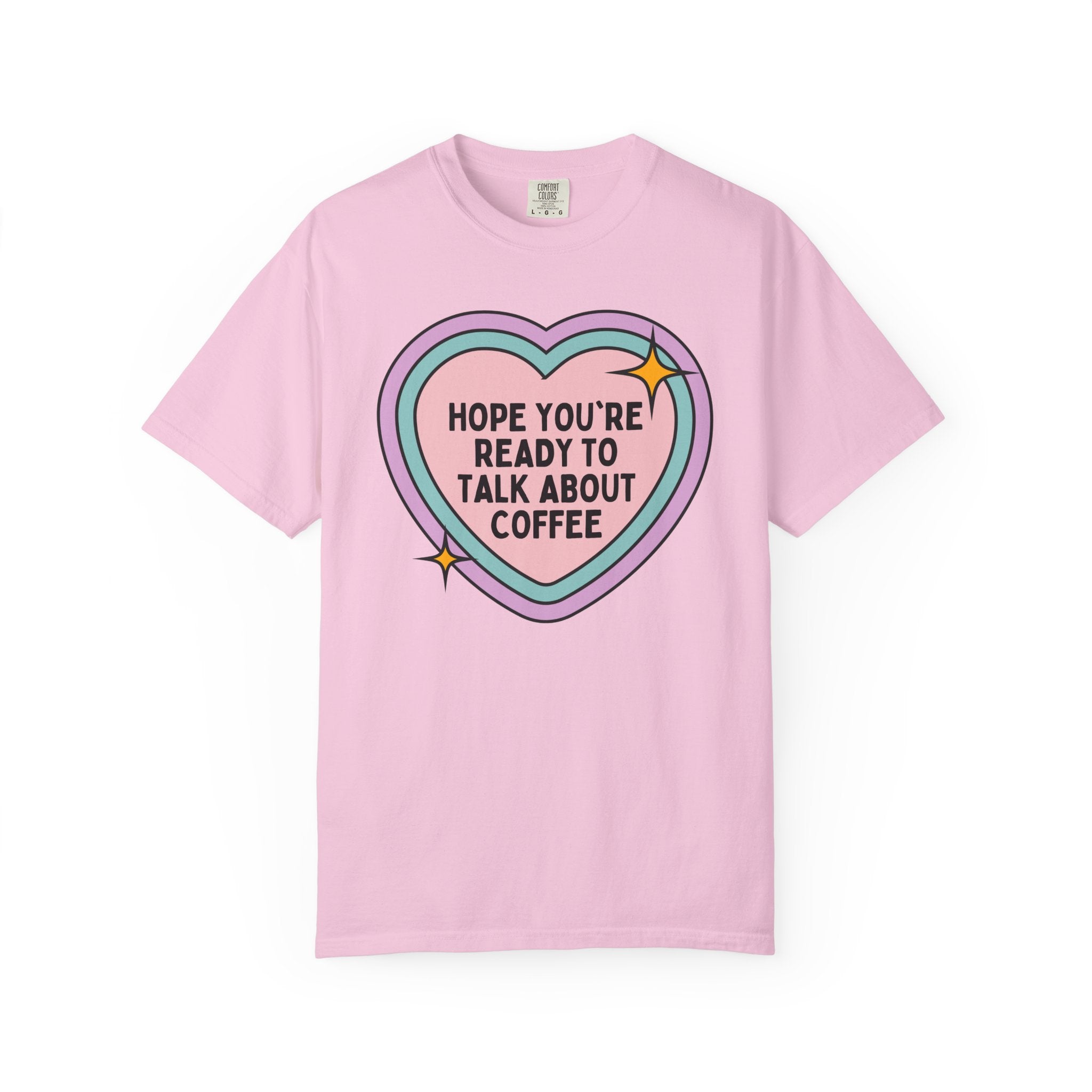 Cute Coffee Lover Tee Shirt for Barista or Friend Who Owns a Coffee Shop, Funny Saying Coffee T-Shirt for Mom or Student Who Loves Coffee - Opal and June