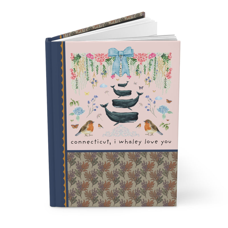 Cute Connecticut Notebook - Opal and June