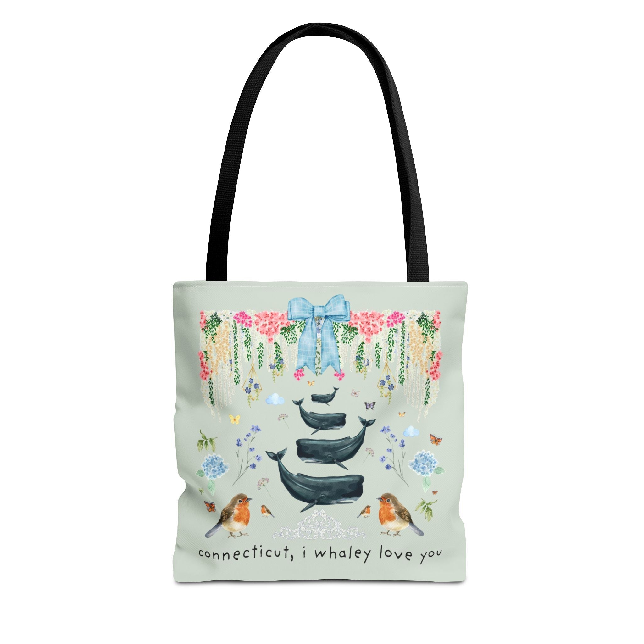 Cute Connecticut Tote Bag - Opal and June