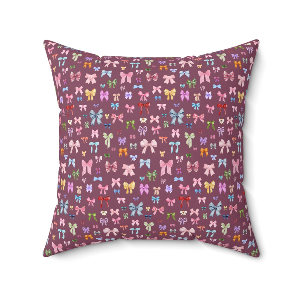 Cute Coquette Bow Pillow - Opal and June