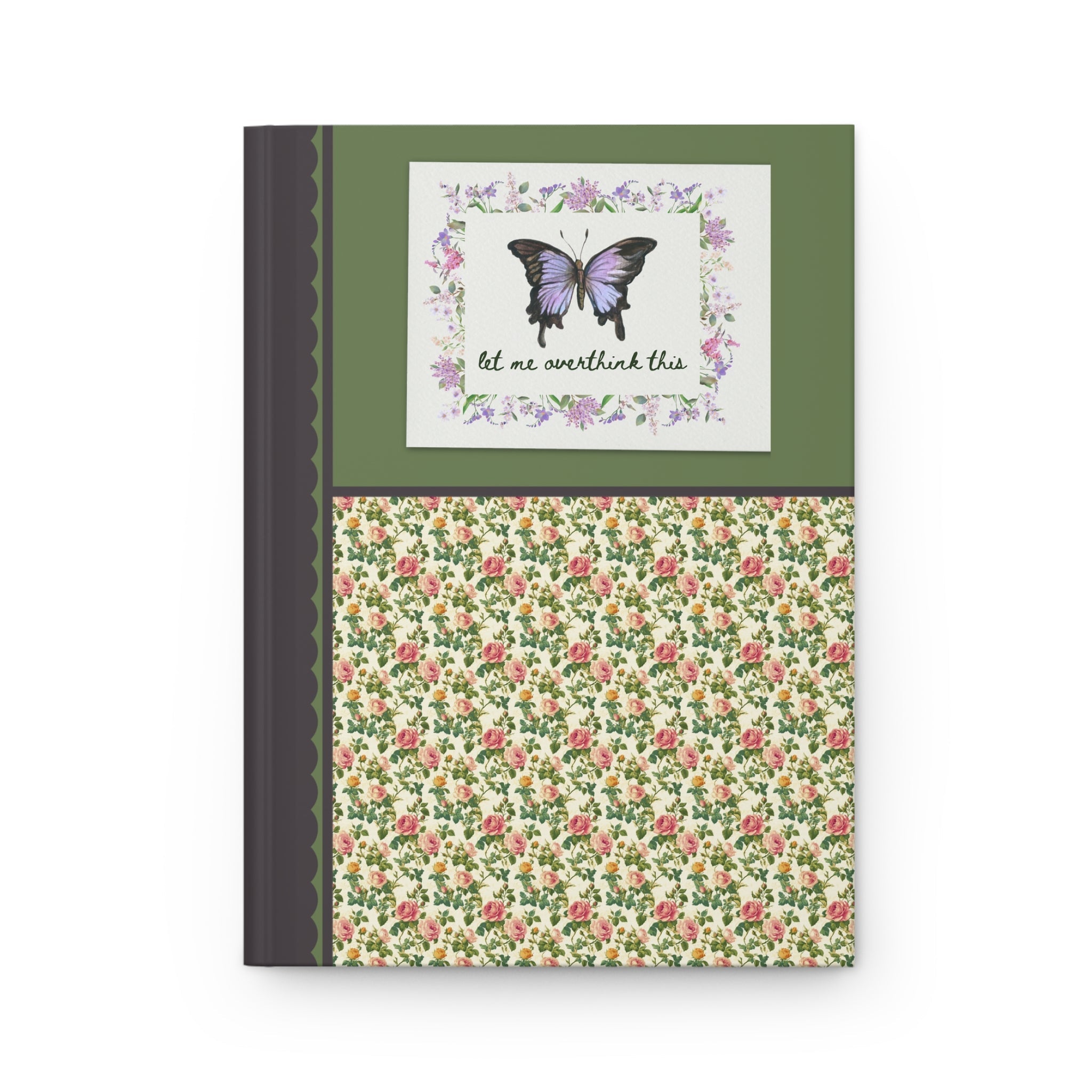 Cute Cottagecore Journal with Flowers - Opal and June