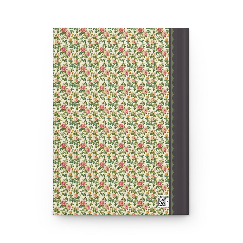 Cute Cottagecore Journal with Flowers - Opal and June