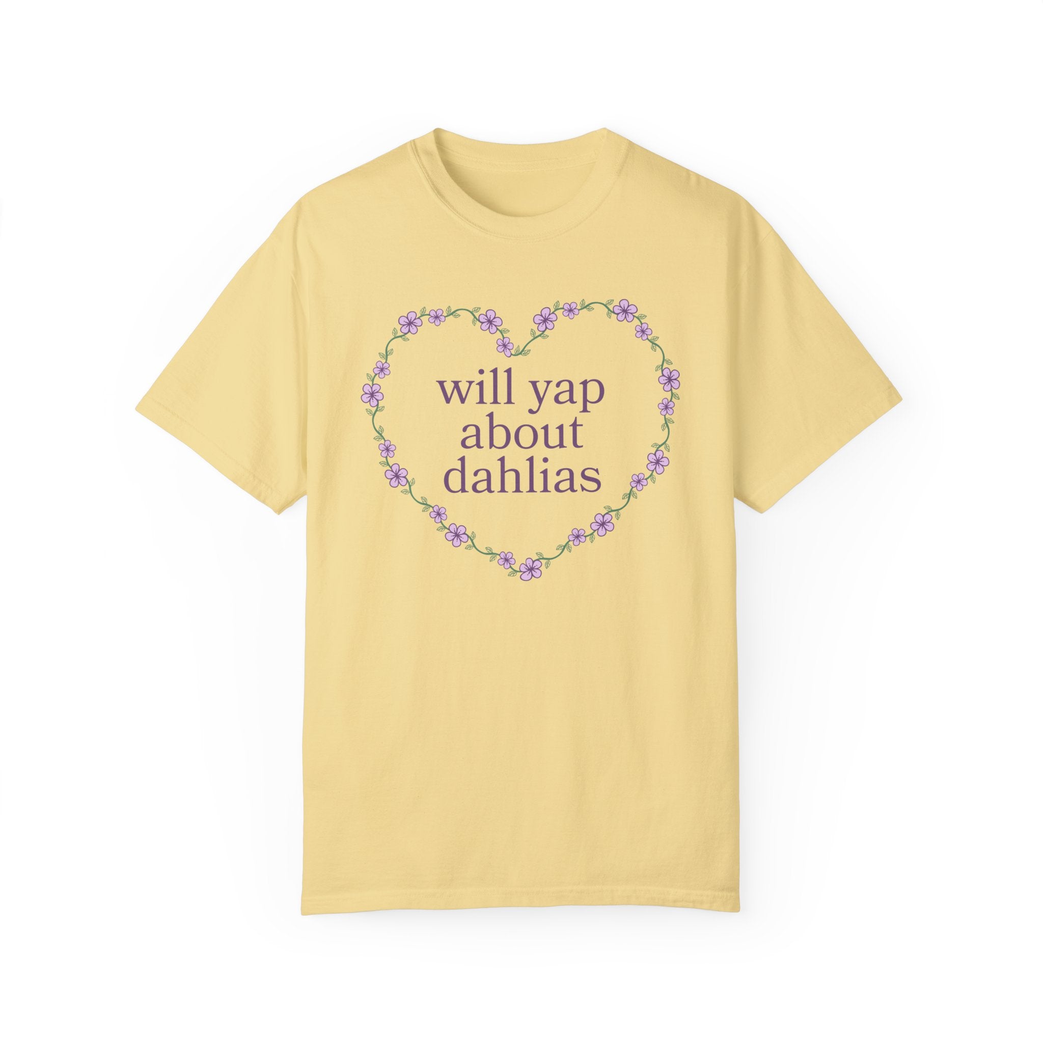Cute Dahlia Lover Tee Shirt, Cut Flower Farmer, Cut Flower Gardner that Loves Dahlia Flowers, Garden Lover Gift for Mother's Day or Birthday - Opal and June