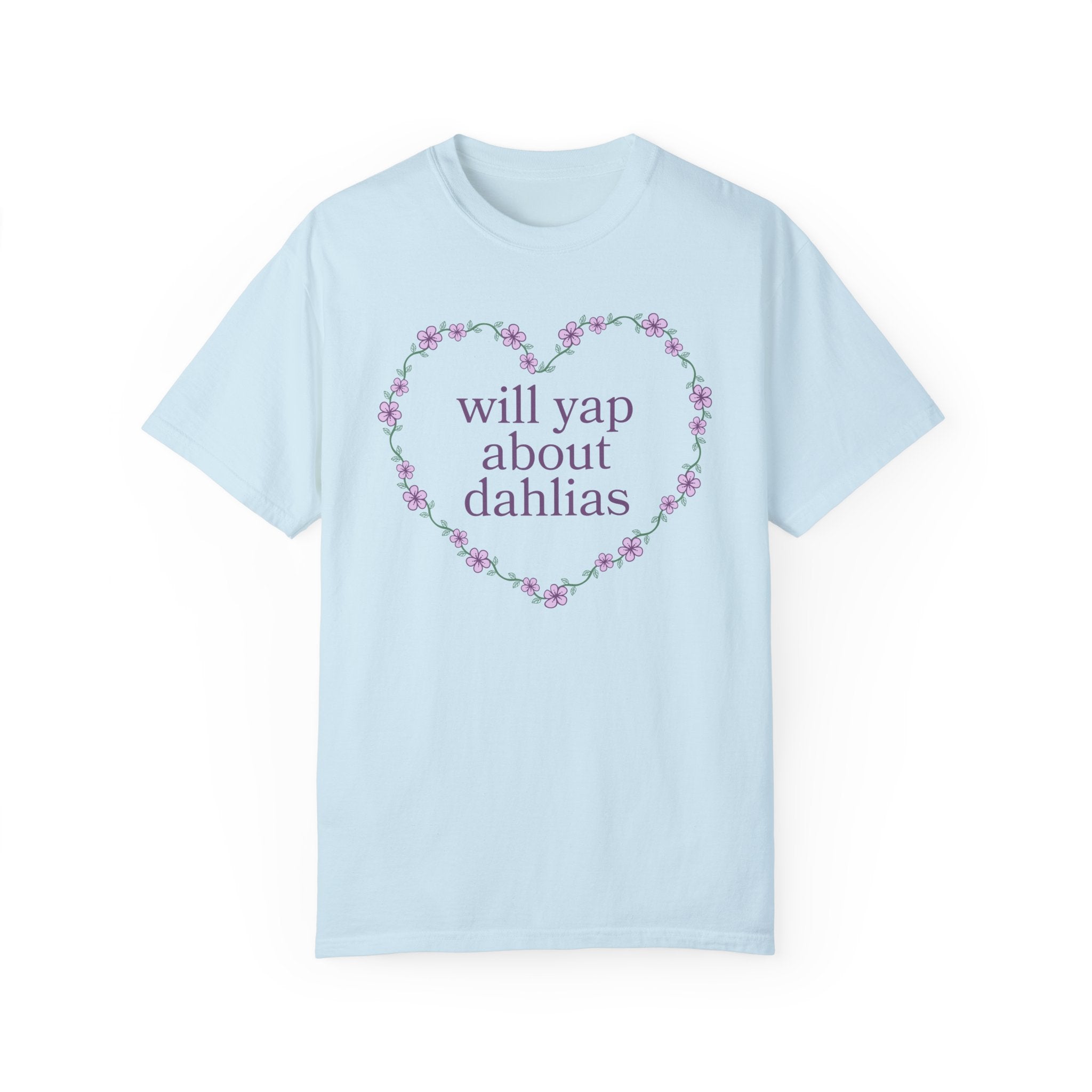 Cute Dahlia Lover Tee Shirt, Cut Flower Farmer, Cut Flower Gardner that Loves Dahlia Flowers, Garden Lover Gift for Mother's Day or Birthday - Opal and June