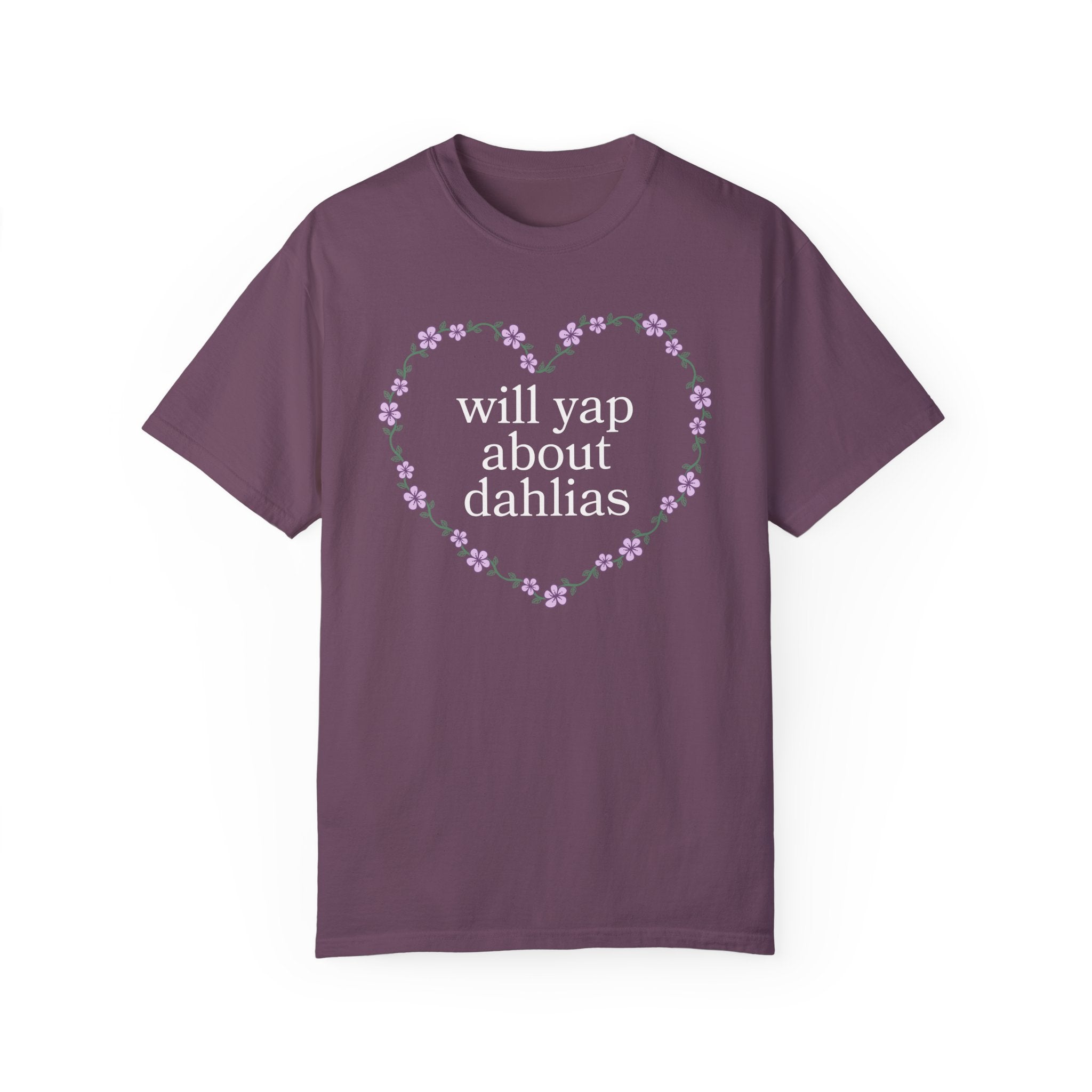 Cute Dahlia Lover Tee Shirt, Cut Flower Farmer, Cut Flower Gardner that Loves Dahlia Flowers, Garden Lover Gift for Mother's Day or Birthday - Opal and June