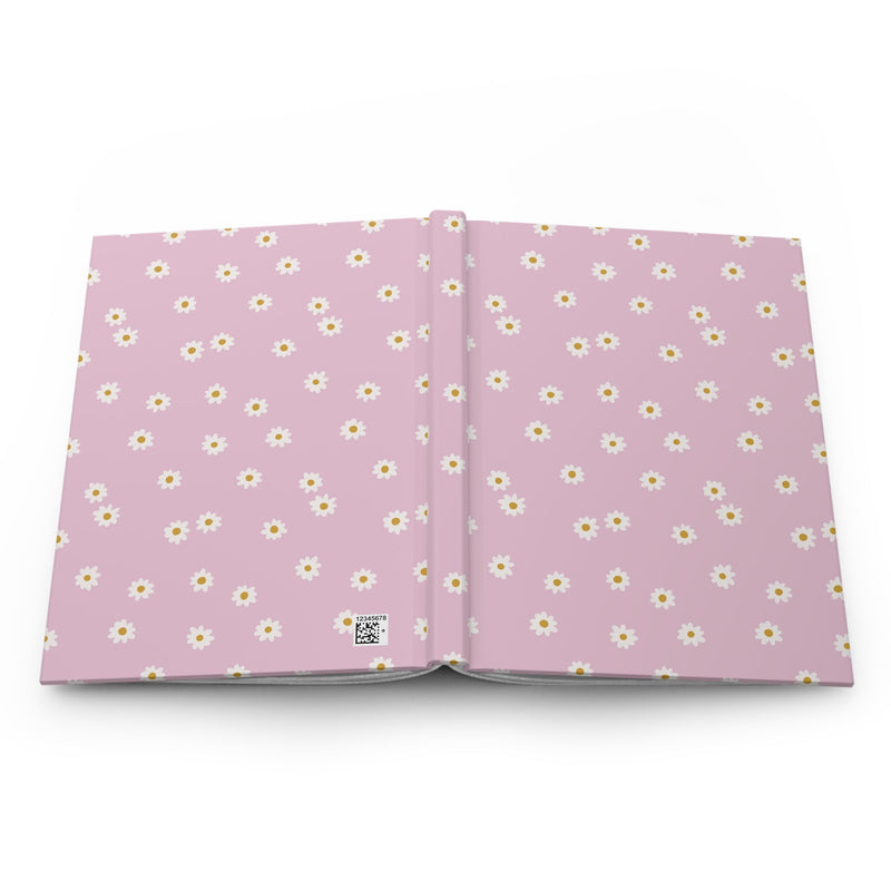 Cute Daisy Notebook for School or Work Meetings: Pastel Flower Hardcover Journal - Opal and June