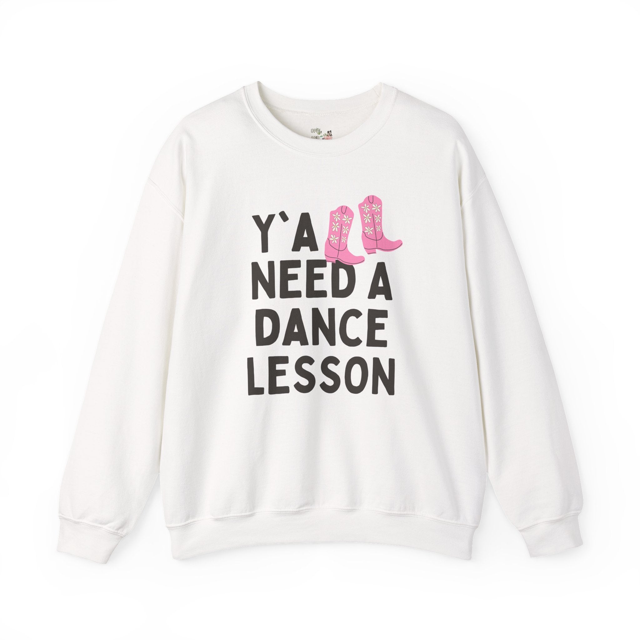Cute Dance Teacher Sweatshirt, Ballet or Jazz Instructor Gift, Back to School Dance Teacher, Funny Saying Western Aesthetic Dance Instructor - Opal and June