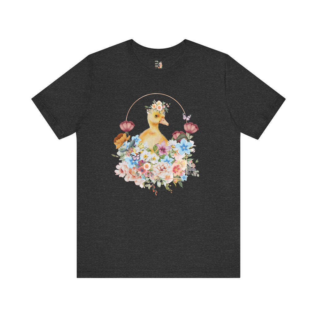 Cute Floral Duck T-Shirt - Opal and June