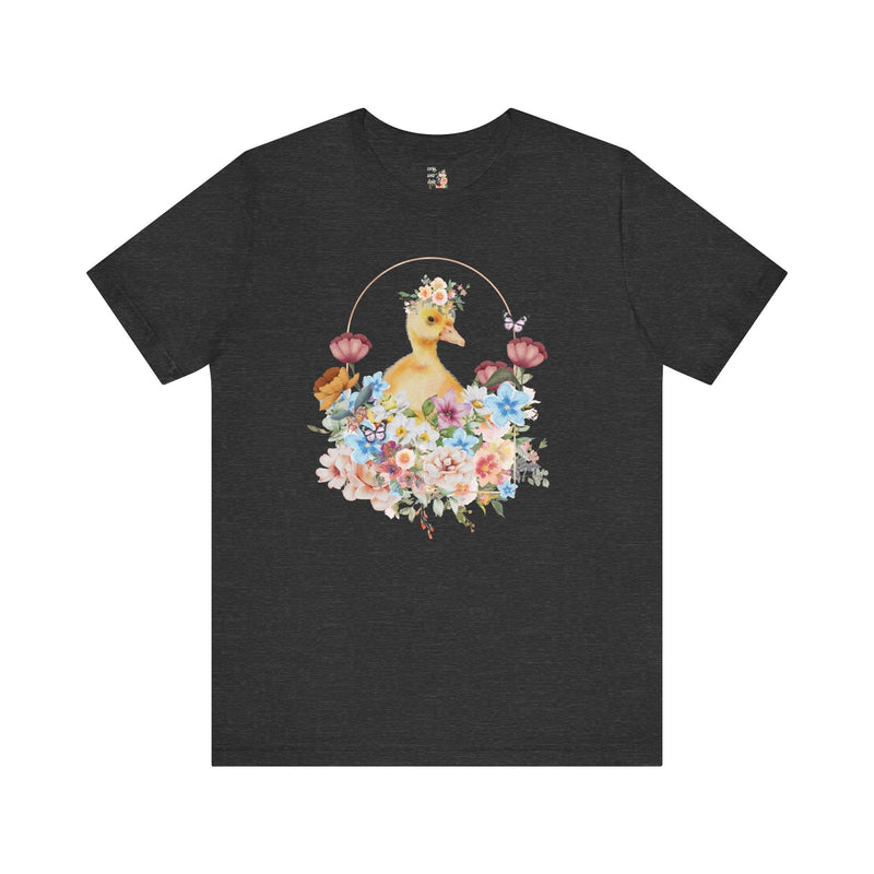 Cute Floral Duck T-Shirt - Opal and June