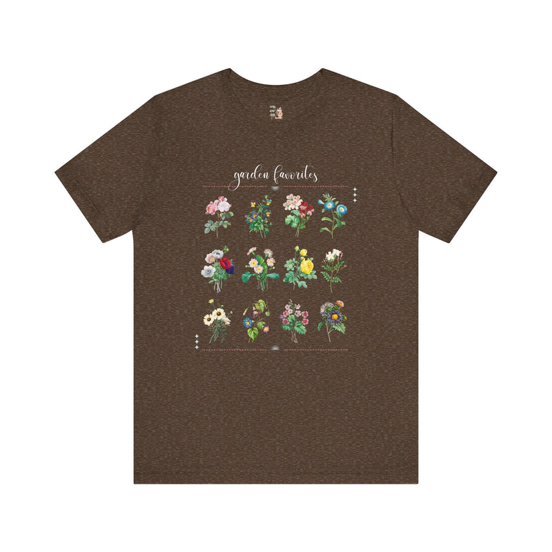 Cute Gardening Shirt: Garden Favorites - Opal and June