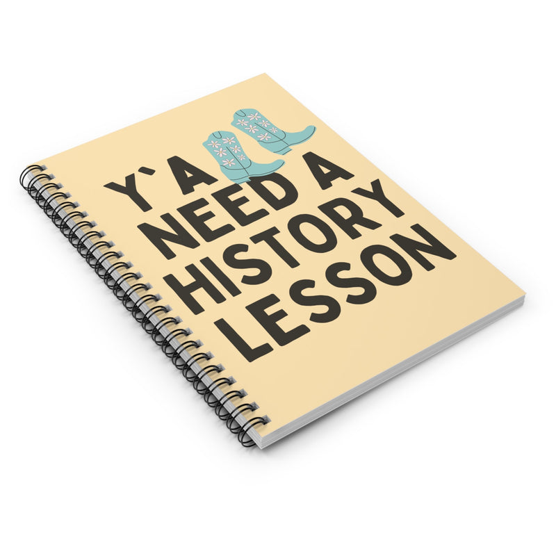 Cute Groovy Western History Notebook or Journal for History Teacher: Y'all Need A History Lesson - Opal and June