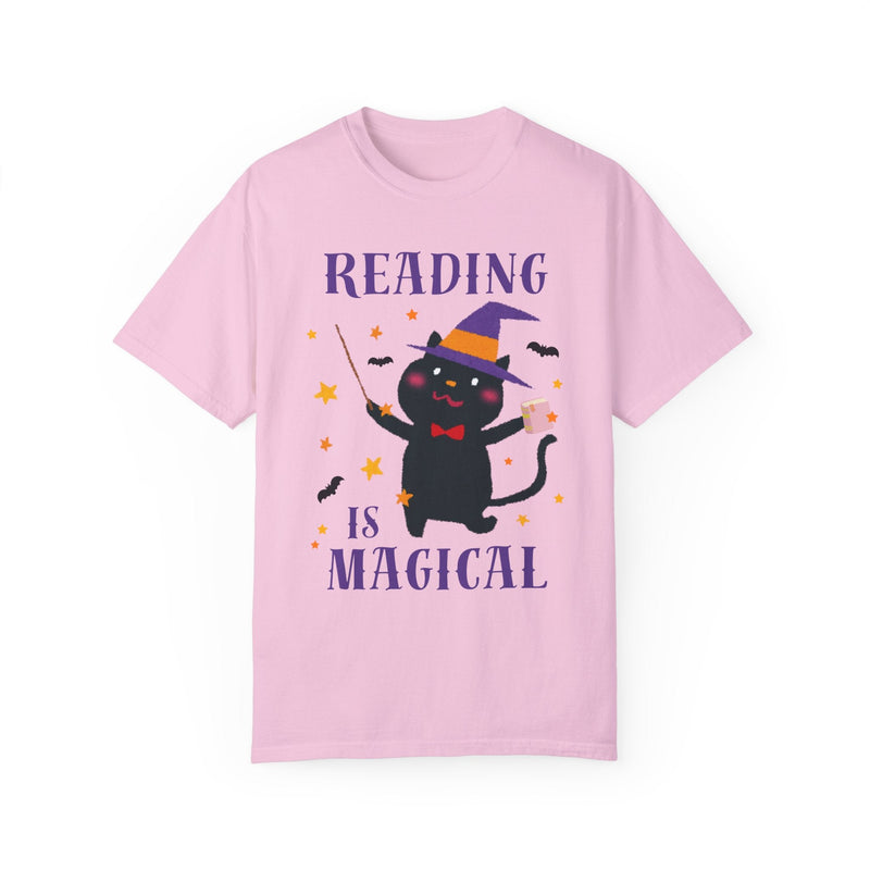 Cute Halloween Reading Teacher Tee - Opal and June