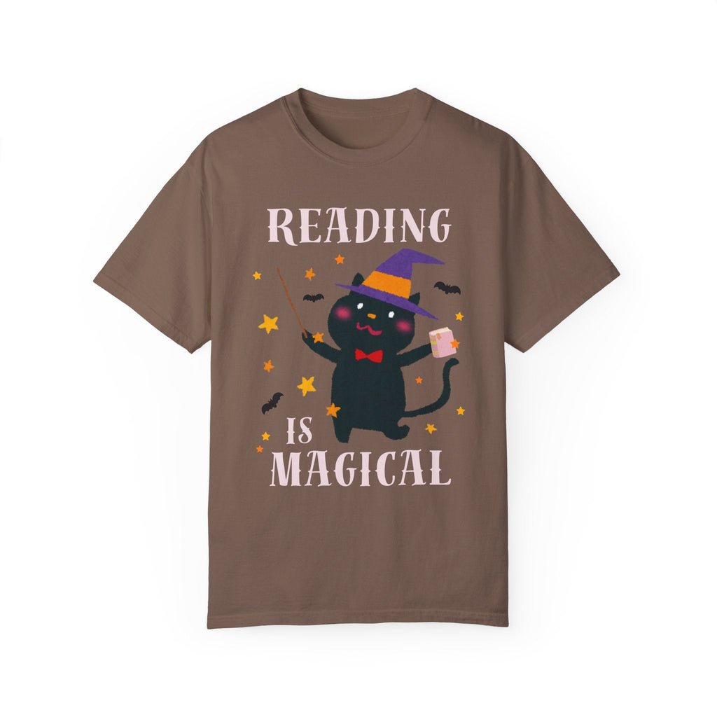 Cute Halloween Reading Teacher Tee - Opal and June