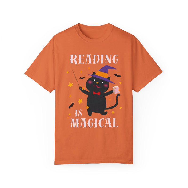 Cute Halloween Reading Teacher Tee - Opal and June