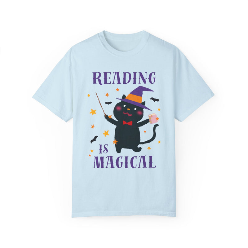 Cute Halloween Reading Teacher Tee - Opal and June