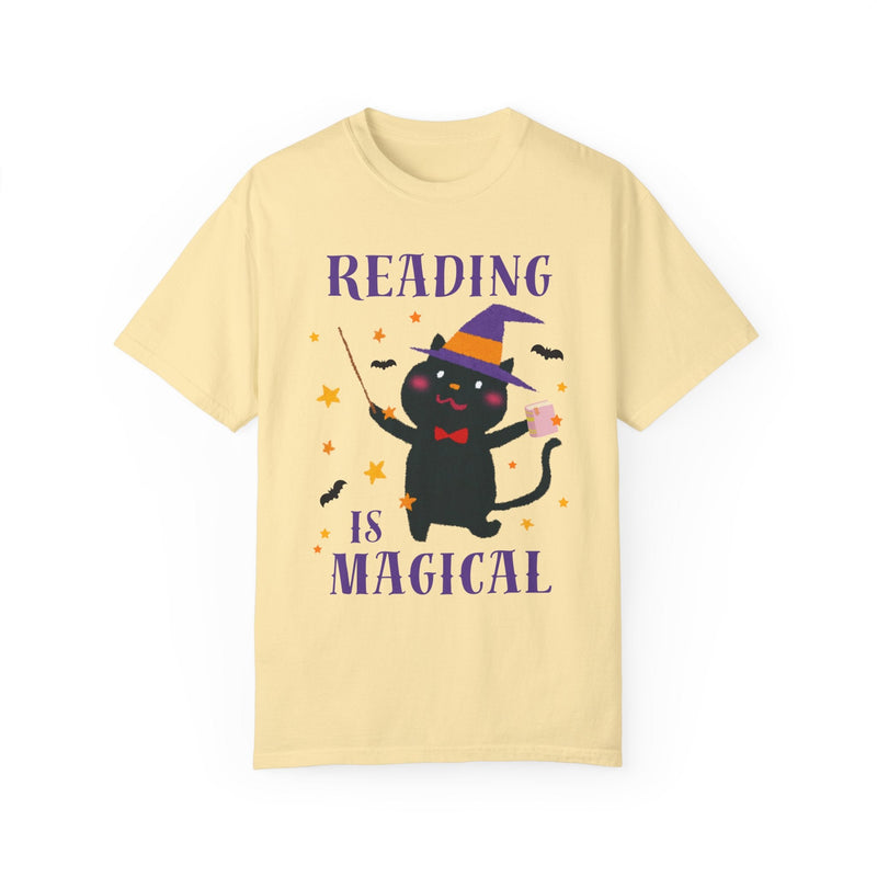 Cute Halloween Reading Teacher Tee - Opal and June