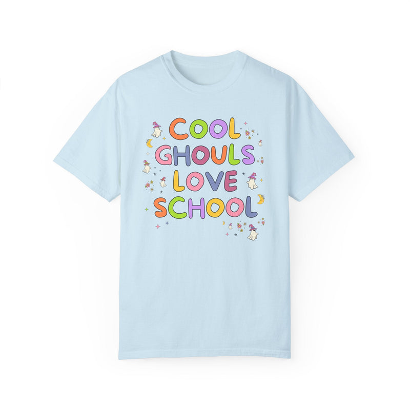 Cute Halloween Teacher Tee with Ghosts - Opal and June