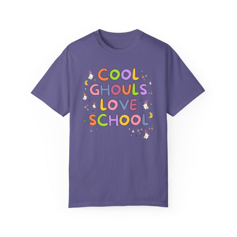 Cute Halloween Teacher Tee with Ghosts - Opal and June