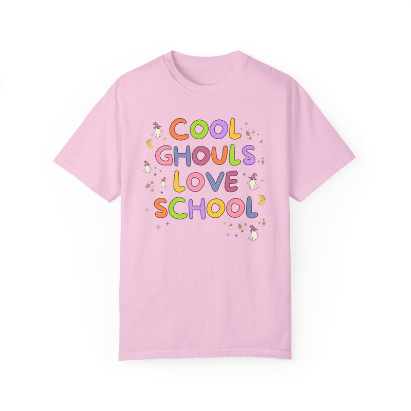 Cute Halloween Teacher Tee with Ghosts - Opal and June