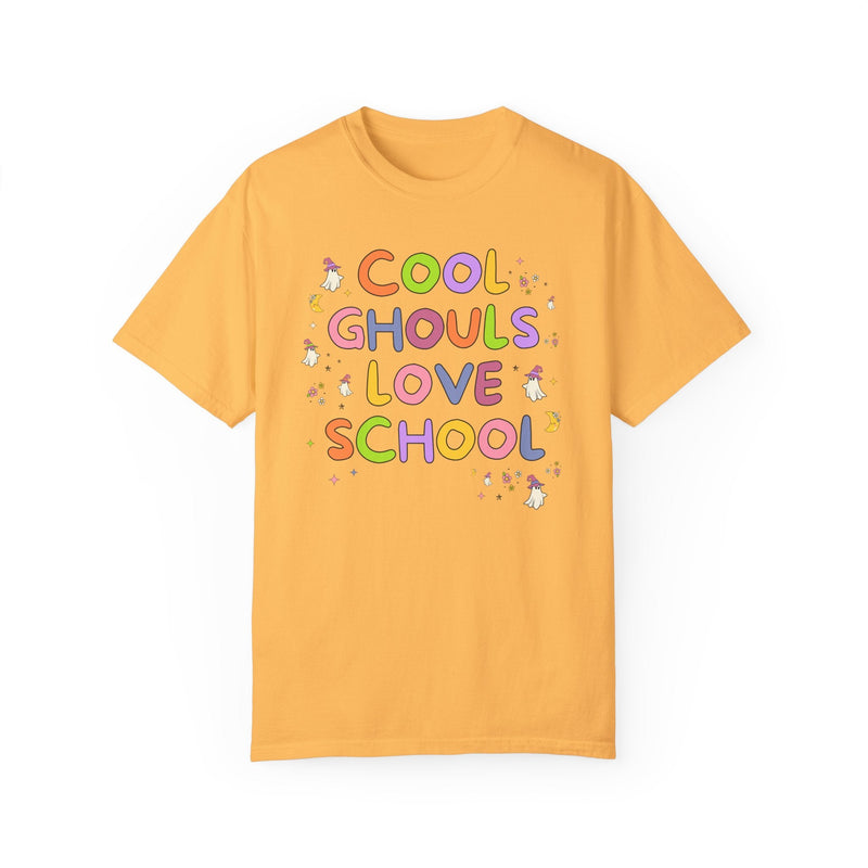 Cute Halloween Teacher Tee with Ghosts - Opal and June