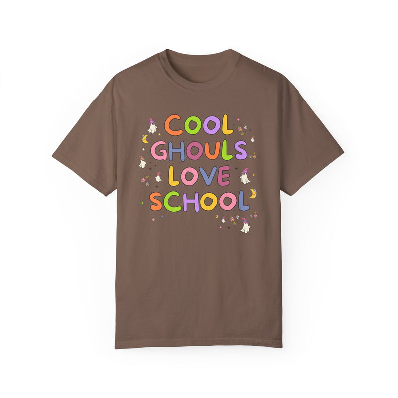 Cute Halloween Teacher Tee with Ghosts - Opal and June