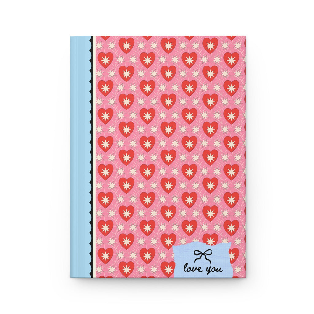 Cute Heart Notebook for Valentine's Day - Opal and June