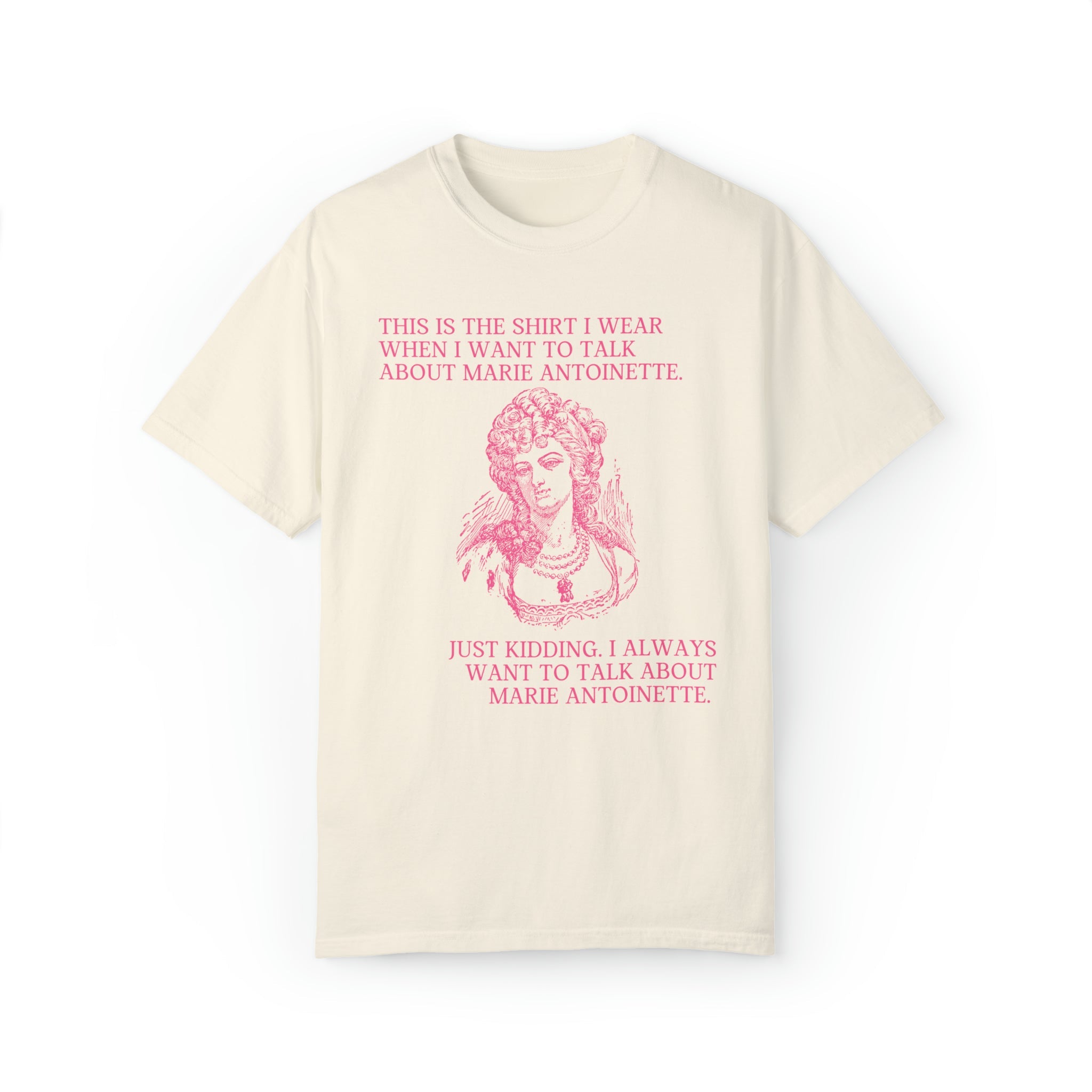 Cute History Tee Shirt for History Major, Social Studies Teacher: Marie Antoinette - Opal and June
