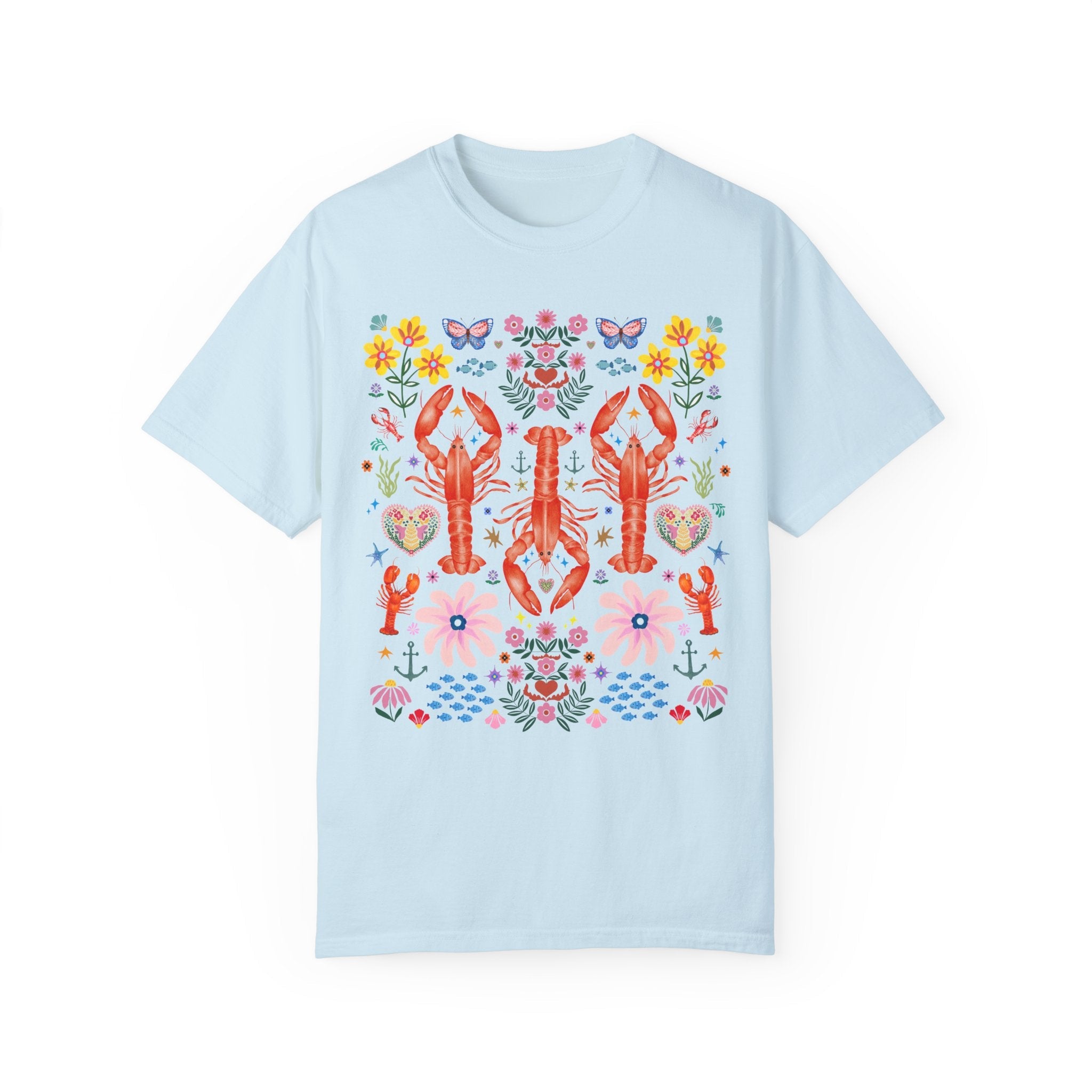 Cute Lobster Tee Shirt - Opal and June