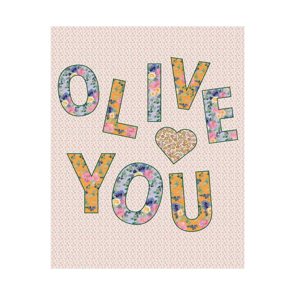 Cute Olive You Poster - Opal and June