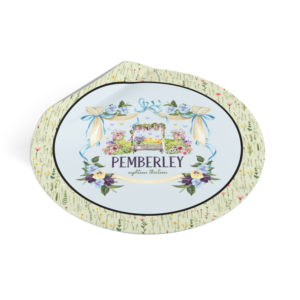 Cute Pemberley Sticker - Opal and June