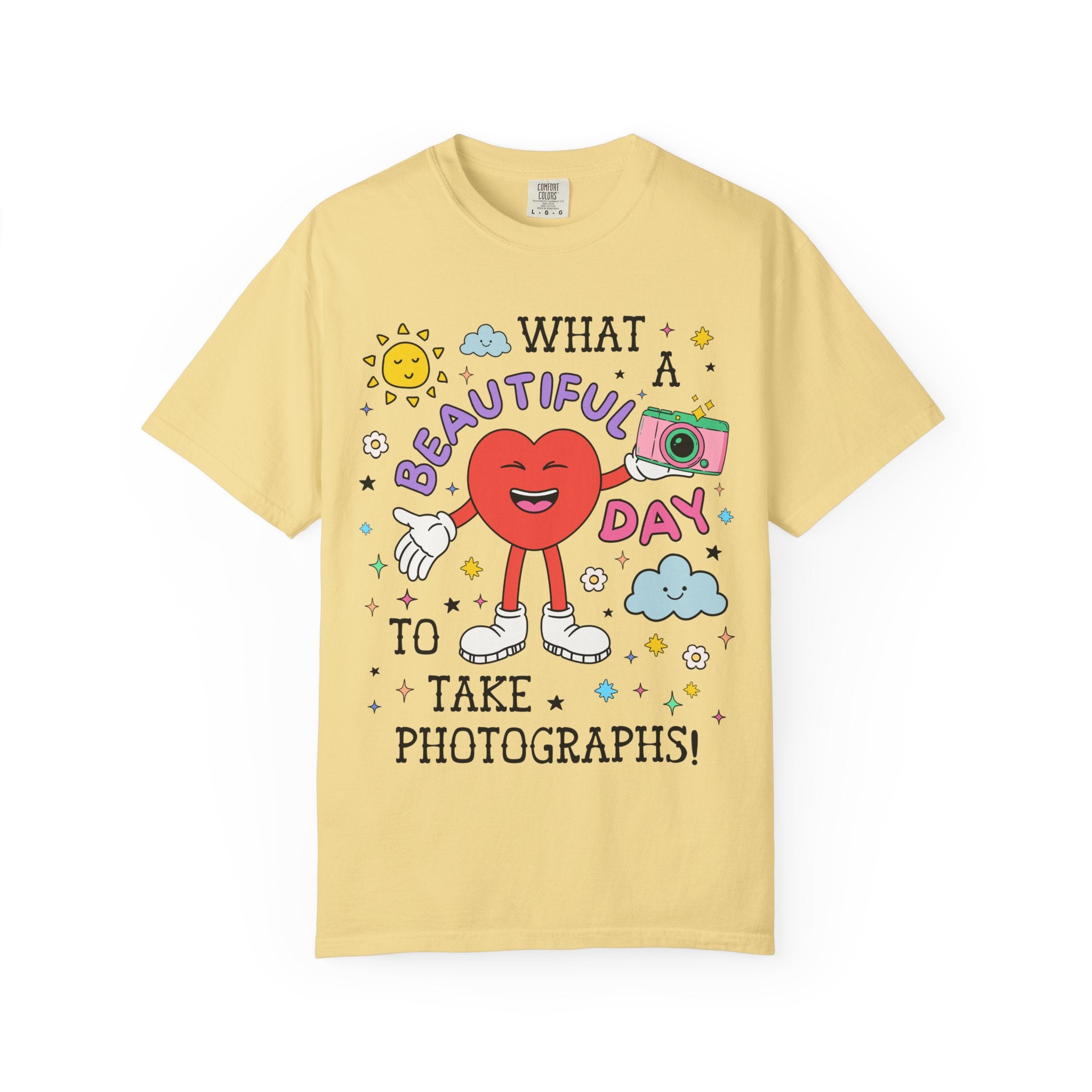 Cute Photographer Gift for Mom Who Loves Photos, Silly and Funny Saying Wedding Photographer or Family Photographer T-Shirt with Heart - Opal and June