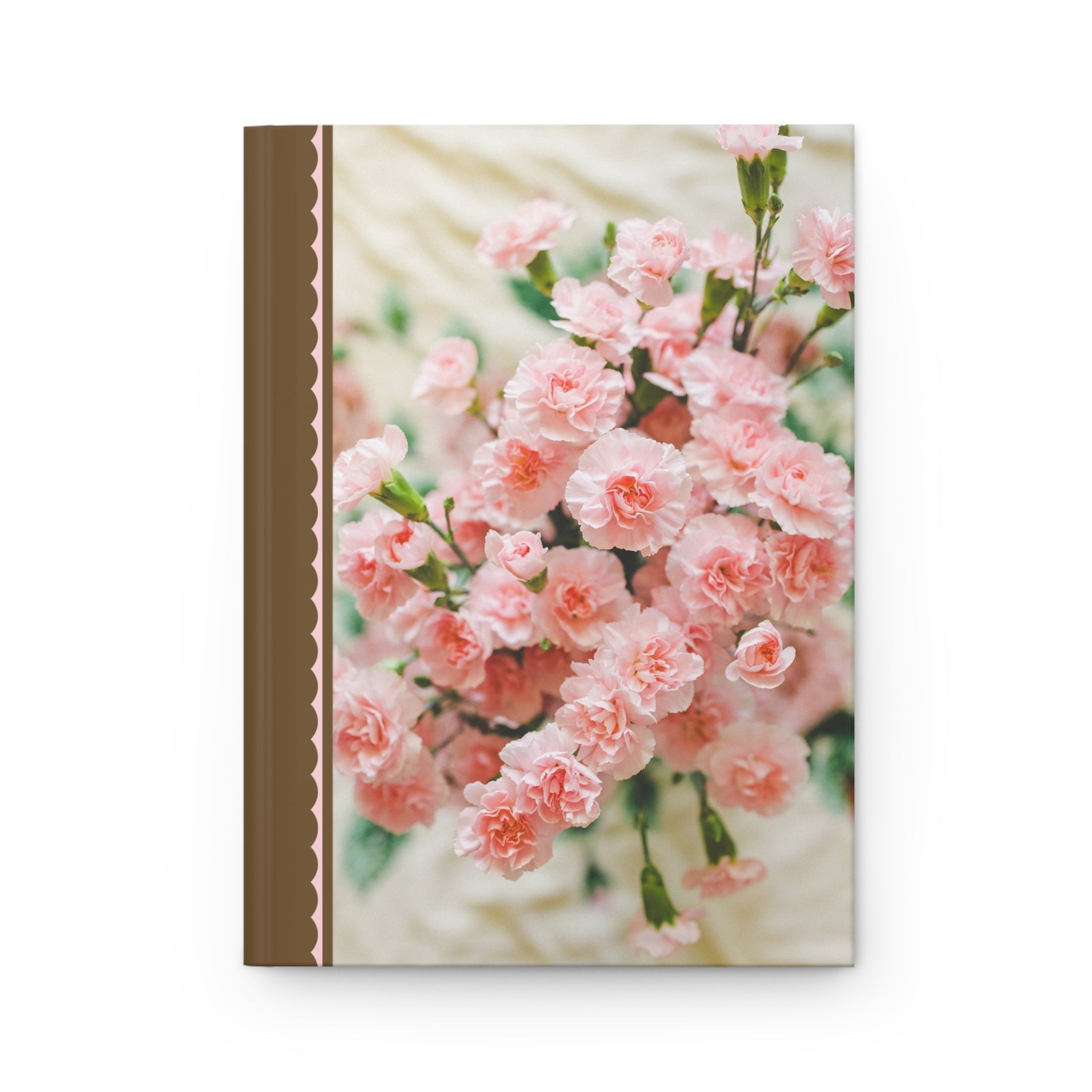 Cute Pink Carnation Journal - Opal and June