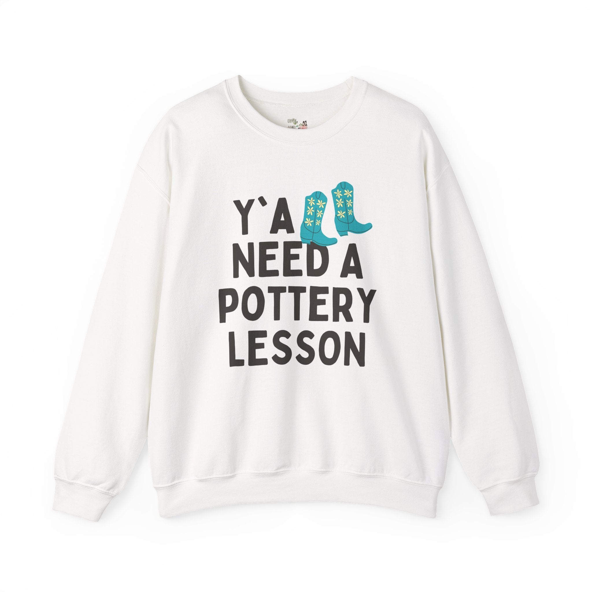 Cute Pottery Teacher Sweatshirt, Ceramic Artist, College Art Teacher Crewneck for Friend Who Teaches Pottery, Art History Humanities Major - Opal and June