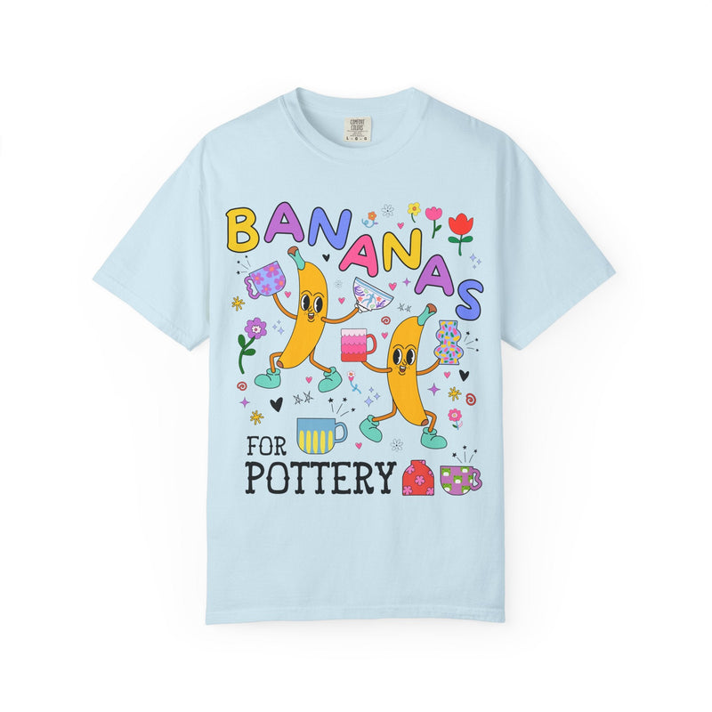 Cute Pottery Tee Shirt for Ceramic Artist: Bananas for Pottery, High Art Teacher Gift, Present for Friend Who Loves Pottery, Ceramic Teacher - Opal and June