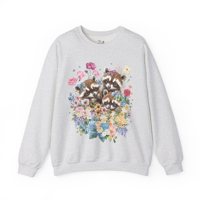 Cute Raccoon Sweatshirt - Opal and June