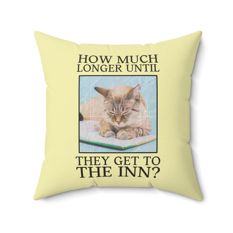 Cute Reading Pillow for Reader Who Loves Cats: Only One Bed Romance Trope, Funny Yellow Pillow for Cat Mom, Decor for Library, Bookworm Gift - Opal and June