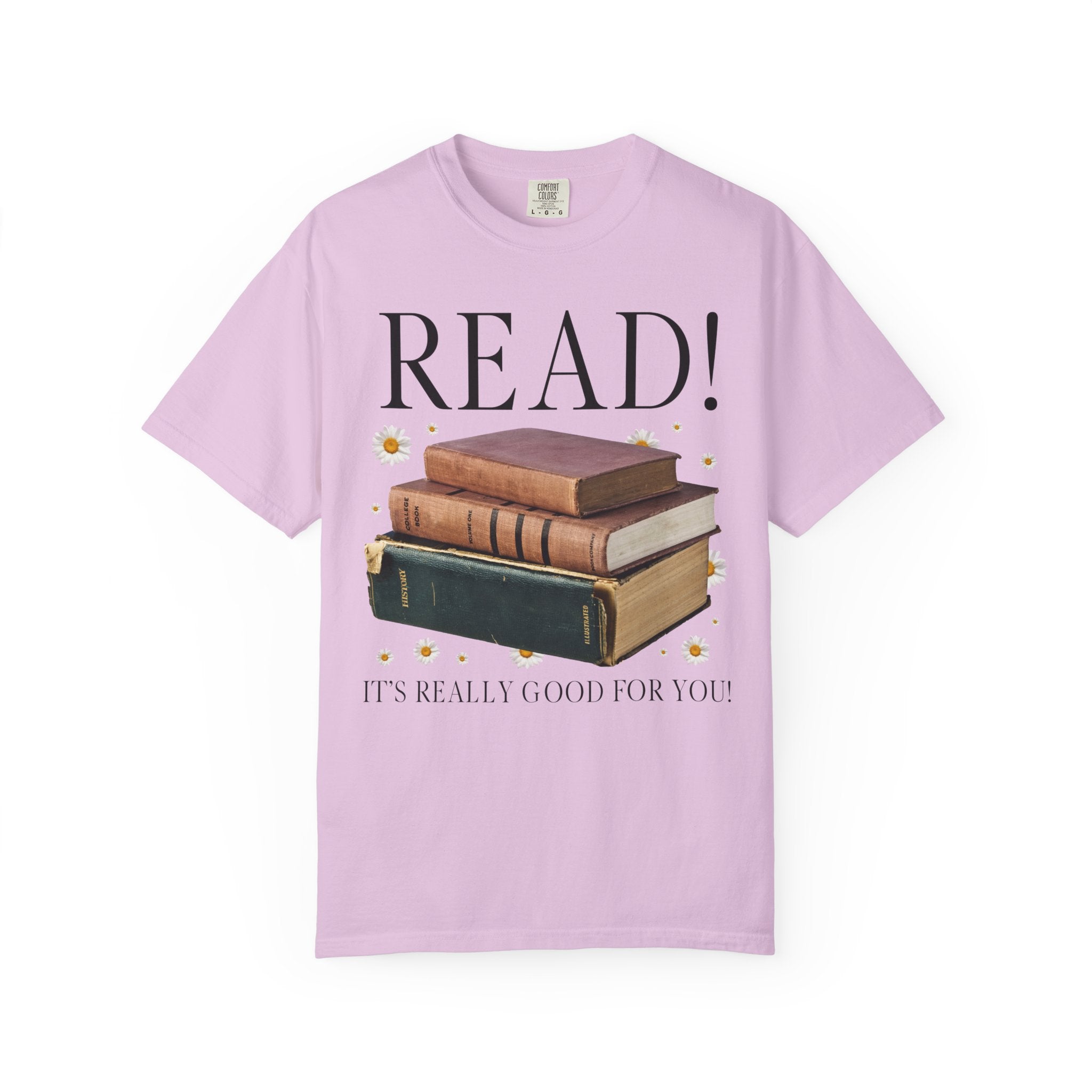 Cute Reading Teacher Tee for History Teacher or Bookworm, Book Lover Gift Idea for Romance Reader or Mystery Novel Reader, Boho Bookish Tee - Opal and June