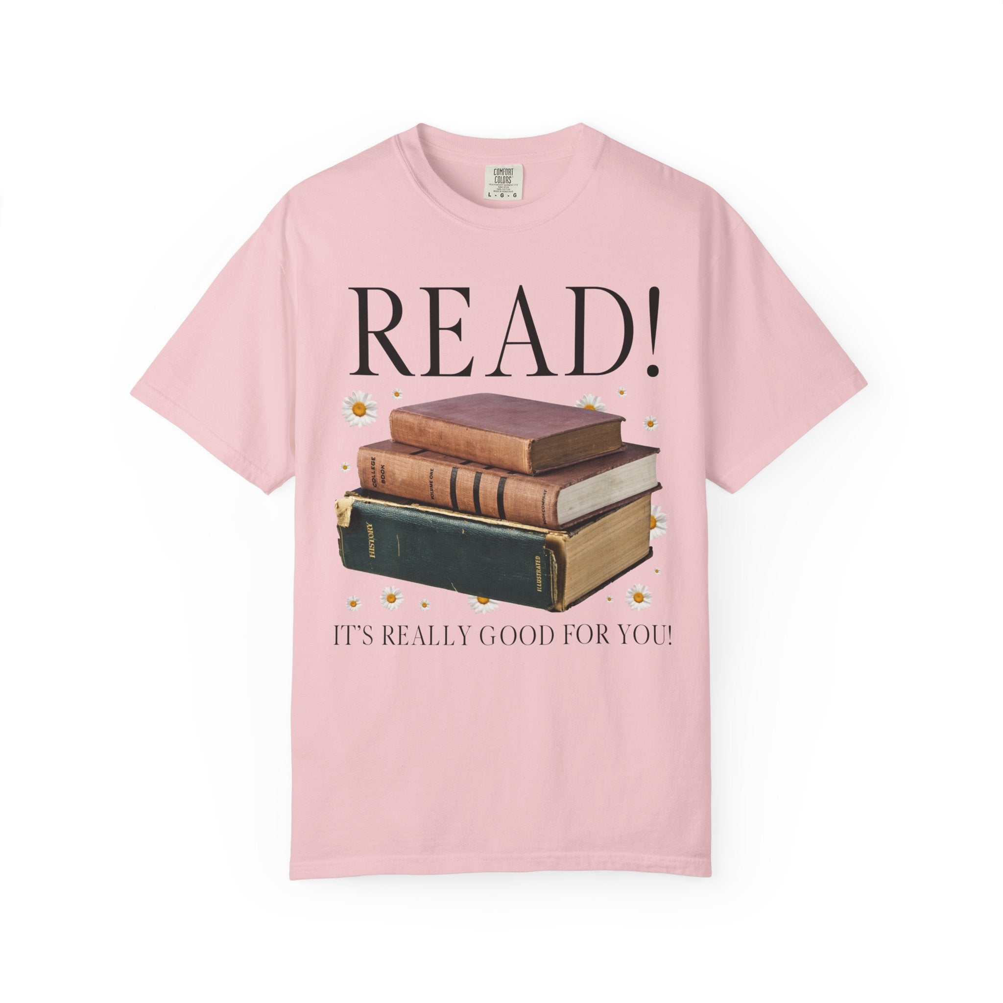 Cute Reading Teacher Tee for History Teacher or Bookworm, Book Lover Gift Idea for Romance Reader or Mystery Novel Reader, Boho Bookish Tee - Opal and June
